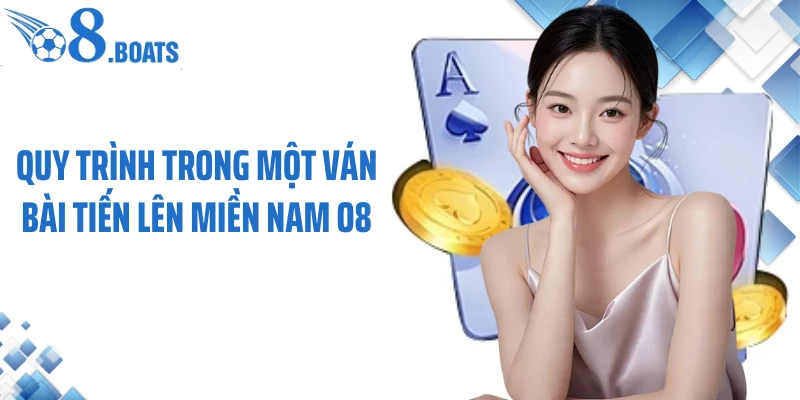 Quy trình trong một ván bài tiến lên miền Nam O8